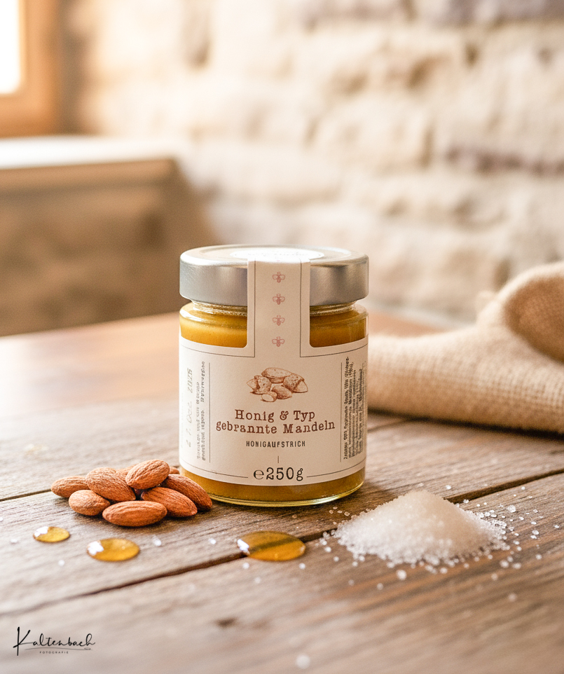 Honig & Typ gebrannte Mandeln 250g