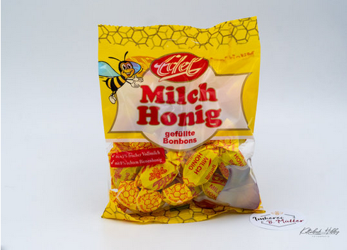 Honigbonbon "Milch und Honig" gefüllt, 90 g