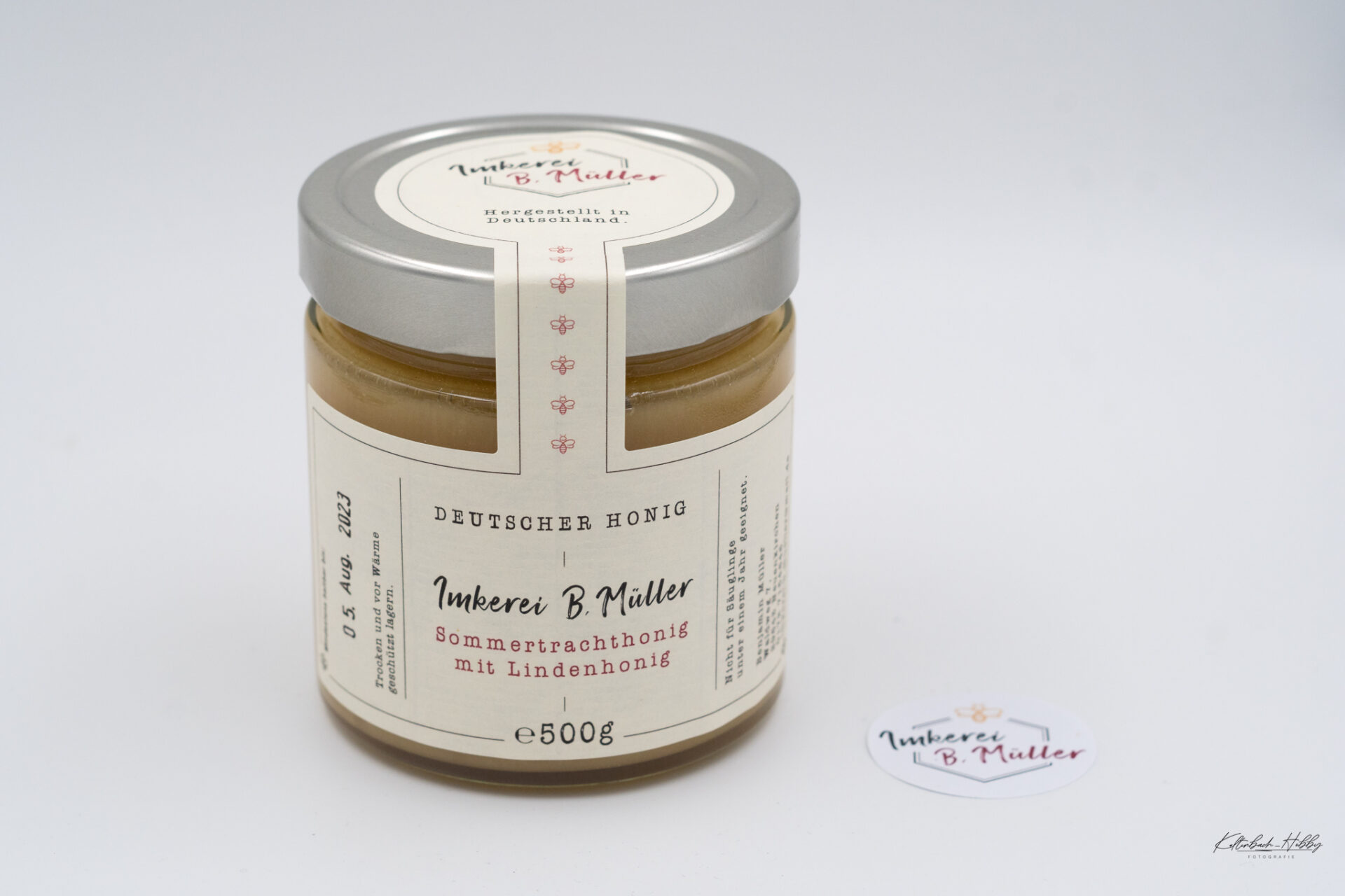 Sommertrachthonig mit Lindenhonig